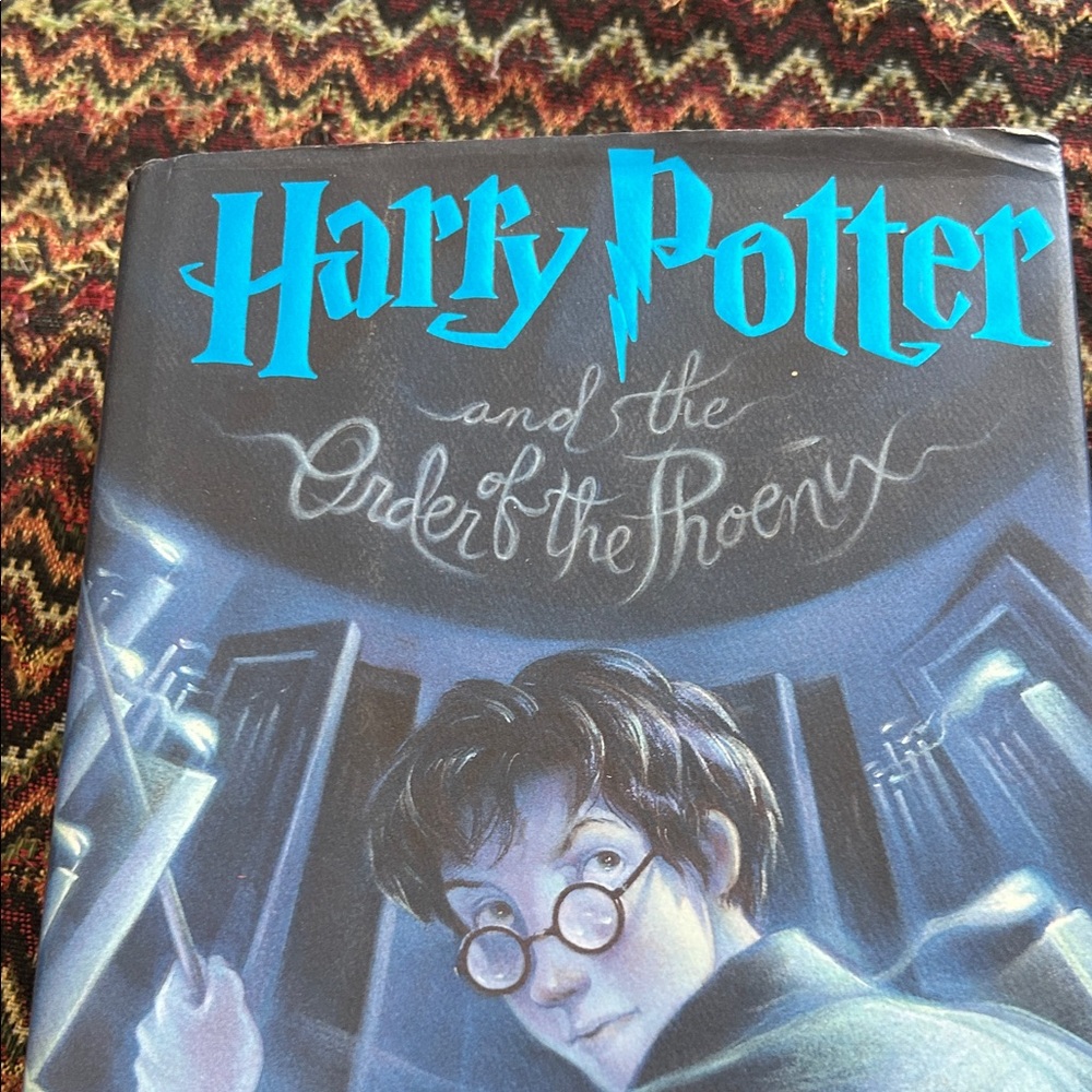 Harry Potter and the Order of the Phoenix - Blue Hardcover